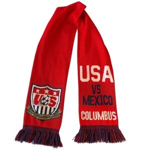 Roughneck USA🇺🇸‎ Vs Mexico Columbus 2013 Soccer Match Scarf. GUC